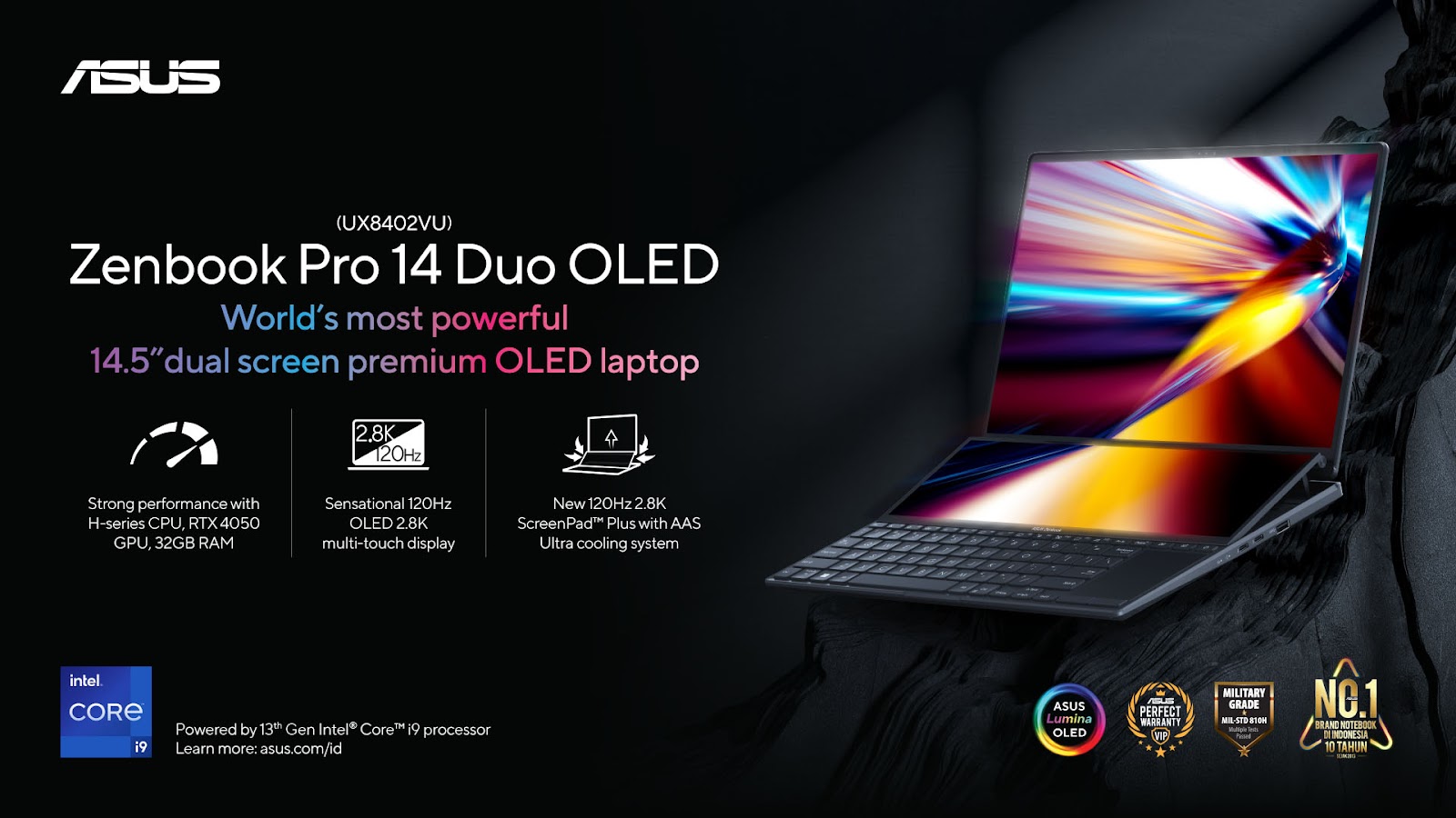 Asus Zenbook Pro 14 Duo OLED UX8402